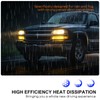 Shocklight Headlights Compatible with 2003 2004 2005 2006 2007 Chevy
