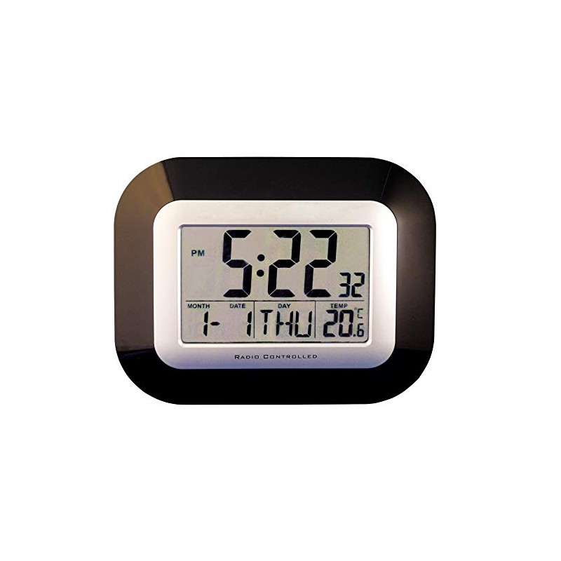 Radio Controlled Digital Electronic Clock - Ideal for classroom spaces,