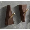 Wood Wall Hooks | Coat Hooks - Material: Beech A
