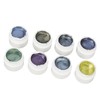 Holographic Nail Polish Set 8 Colors Glitter Smoothing Texture Nail