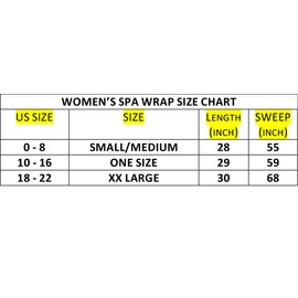 BY LORA Polka Dot Terry Cotton Women Shower Wrap Towels - Navy - S/M