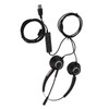 Call Center USB Headset Light Weight Noise Cancelling USB Call