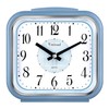 5.5" Large Analog Alarm Clock Silent Non Ticking, Gentle Wake,