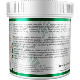 Special Ingredients Easy Glow & Black UV Light Torch - Make Glow in The Dark Food and Drinks Suitable for Vegans, Non-GMO - Recyclable Container (500g)