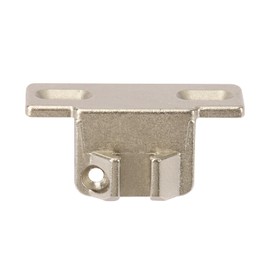 Hinge Mounting Plate Replacement for Blum 1 5/8" Overlay 110 Degree Compact 33 Edge, Edge Mount Plates for Blum Face Frame Overlay Hinge, Hinges for Cabinet Doors, Self Closeing Hinges