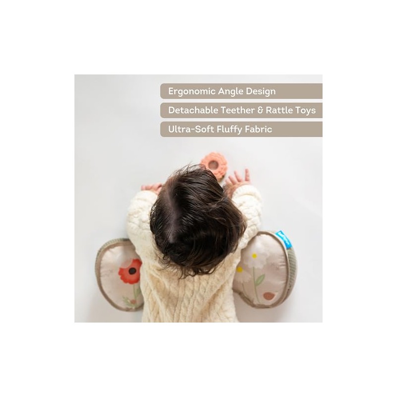 Taf Toys Tummy Time Ergonomic Support Toy & Teether for