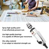 3/8in Chuck Pneumatic Drill StraightType Multifunctional RustProof Durable Industrial Air