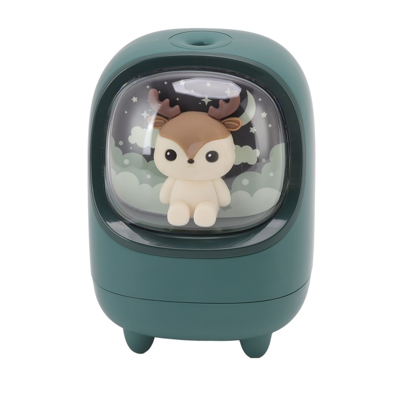 350ml Mini Mist Humidifier Cute Space Capsule Pet Shaped USB