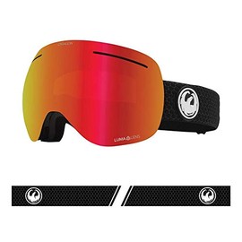 DRAGON DR X1 BONUS SNOW GOGGLES (SPLIT/LLREDION+LLLTROSE)