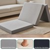 Folding Mattress, Trifold Memory Foam Mattress with Collapsible and Washable