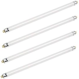 Bluex Bulbs 4 Pack F14T5/835 14W 22 Inch T5 Fluorescent Tube Light Bulb 3500K Warm White Mini Bi-Pin (G5) Base Straight Tube Light Bulb