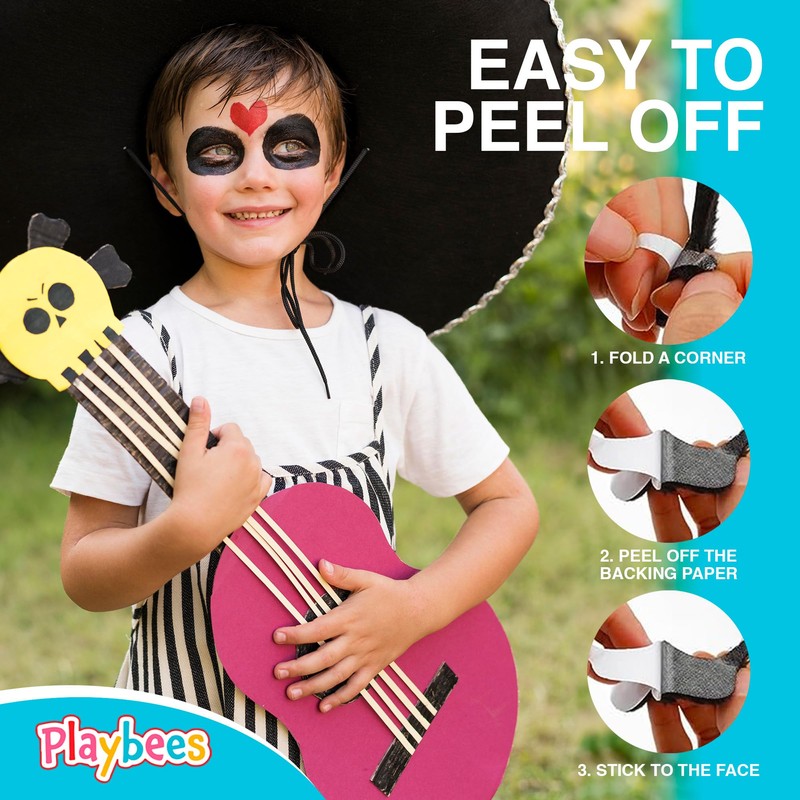 Playbees Fake Mustaches 12PK