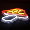 Chi-buy LED Neon Mushroom Cute Neon Sign, USB Powered Neon