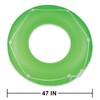 Poolmaster Neon Frost Large Swimming Pool Float Inner Tube, Green