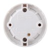 White Ceiling Pull Cord Switch 10A Round Light Switch for