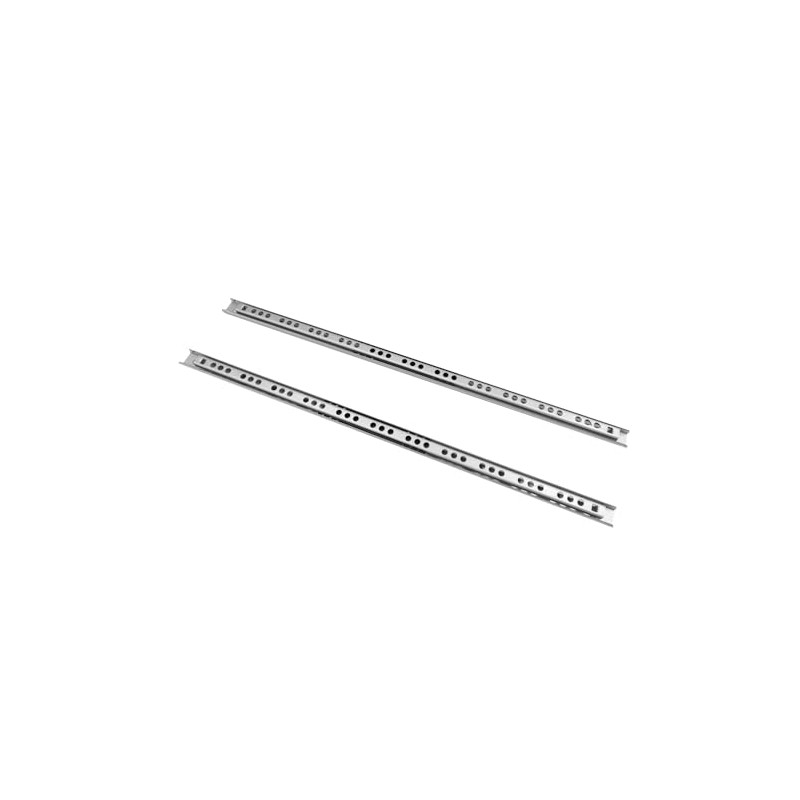 1 Pair of Ball Extension Drawer Runners, 17 mm Groove