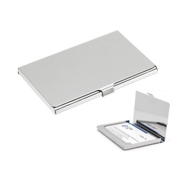 CiciIng Business Card Holder, Stainless Steel Business Card Case, Super Lightweight Business Card Holder, Card Holder for Men and Women