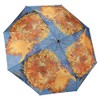 Galleria-Sunflowers_Van Gogh Auto-Open/Close Large Portable Rain Folding Umbrella