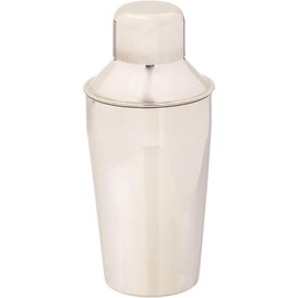 Winco 3-Piece Cocktail Shaker Set, 10-Ounce,Stainless Steel,Medium