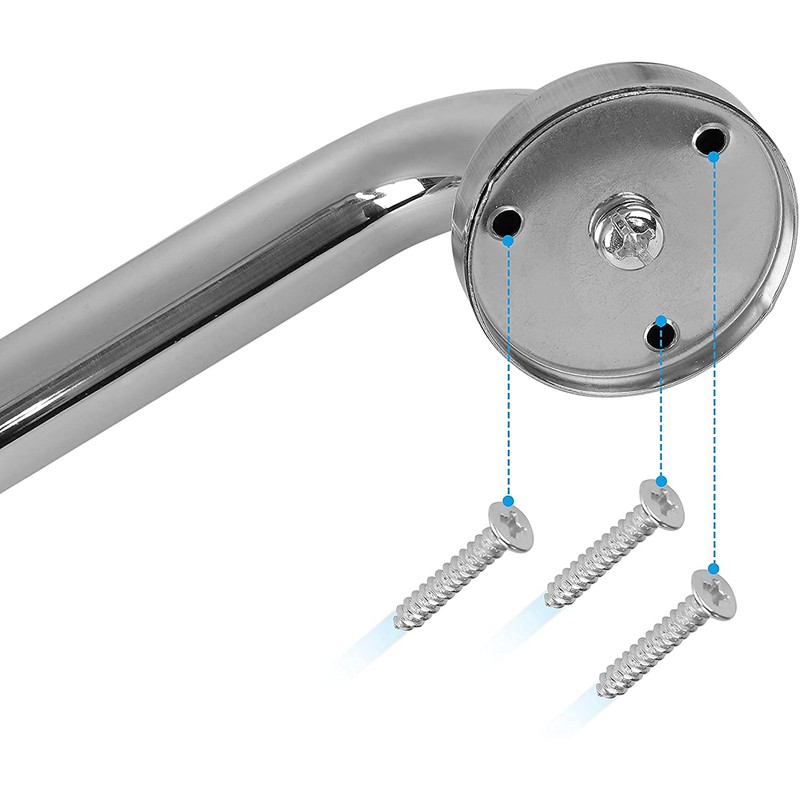 Grab Rail Stainless Steel Non-Slip Shower Safety Handles 25 cm