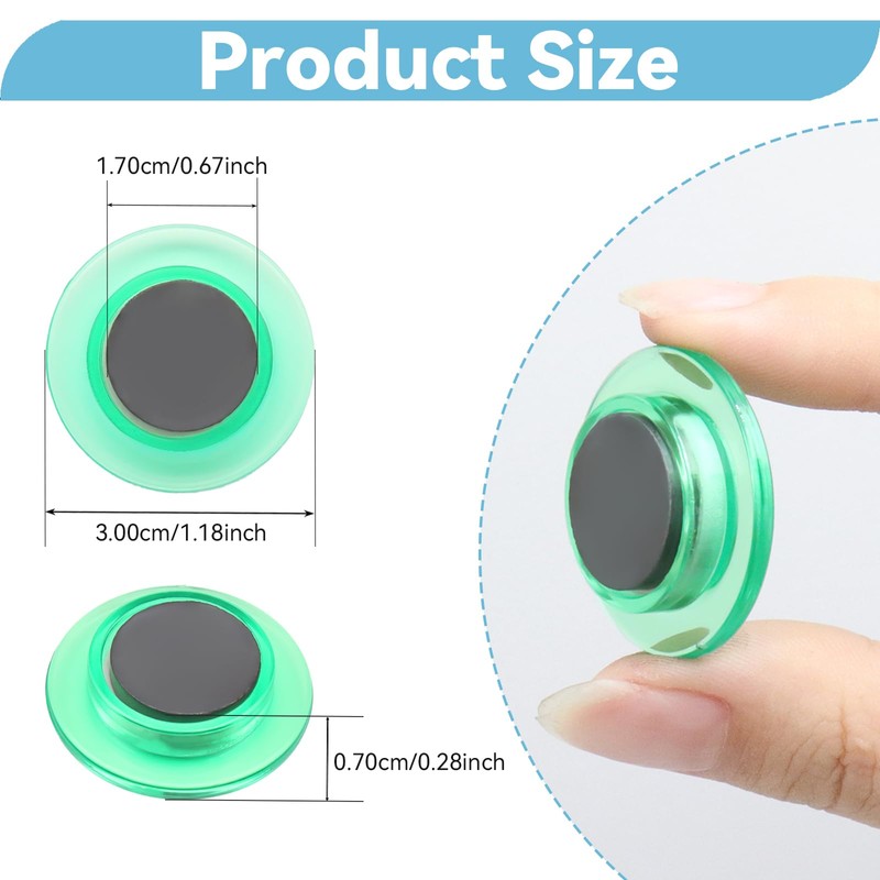 ZDZBLX Fridge Magnets - 28 Pack Mini Heavy Duty Magnets