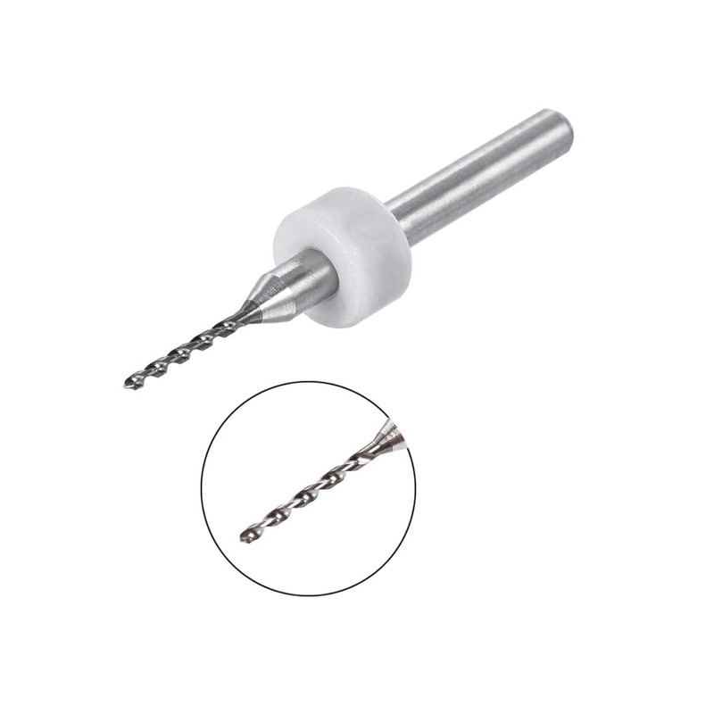 TA-VIGOR 10Pcs 0.3mm-1.2mm Micro Drill Bit, 1/8 Inch Shank PCB