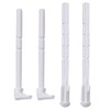 PuritySage Wall Hung Toilet Concealed Flush Plate Handle Rod Set