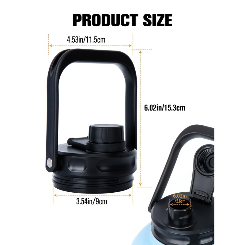 Jug Lid for RTIC - Improved Replacement Lid for 1