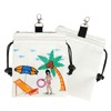 Golf Valuables Bag | PU Leather Golf Tee Storage Bag,Golf