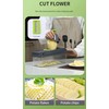 Generic 14in1 vegetable cutter, green gray