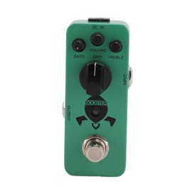 Electric Guitar Effect Pedal Knob Adjustment Gain Distortion Guitar Pedal Replacement Green DC 9V