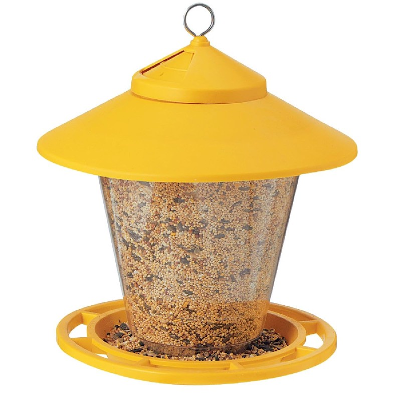 Audubon NA6231 4 Lb Capacity Hopper Granary Bird Feeder Assorted