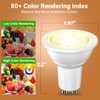 TJOY LED GU10 Light Bulbs 12 Pack, 2700K Warm White