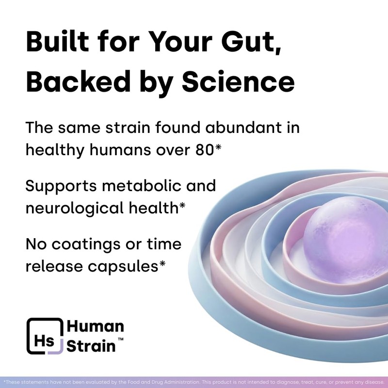 Element Longevity Human Strain Bifidobacterium Adolescentis Probiotic | Fewer Urgent