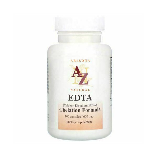 EDTA 100 Caps 600 mg by Arizona Natural Products