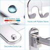 HOONEX Foldable Towel Rack for Bathroom Wall Mounted, 24 Inch