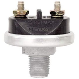 Tectran TV13250 Stoplight Switch (, 3-5 psi Actuation Pressure, 1/4" NPT Thread, 2 Terminals)