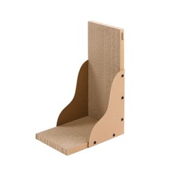 pidan Cat Scratcher Cardboard,L Shape Cat Scratchers for Indoor Cats Scratching Board,A-Grade Corrugated Base Paper,Safe Glue (L Type)