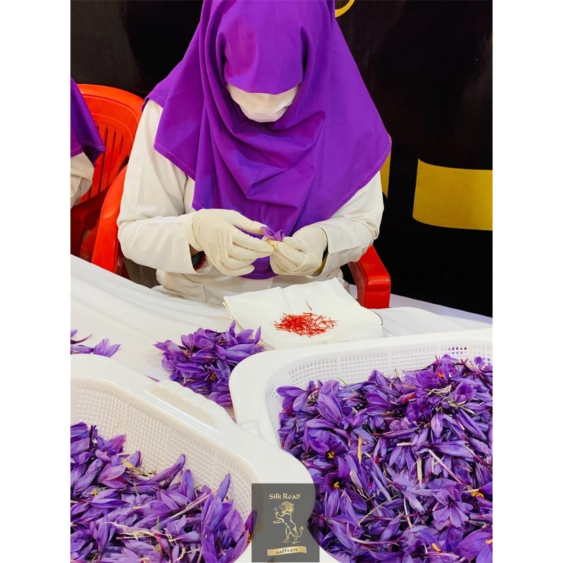 Organic Saffron Organic Ginger Herbal Tea - for better health