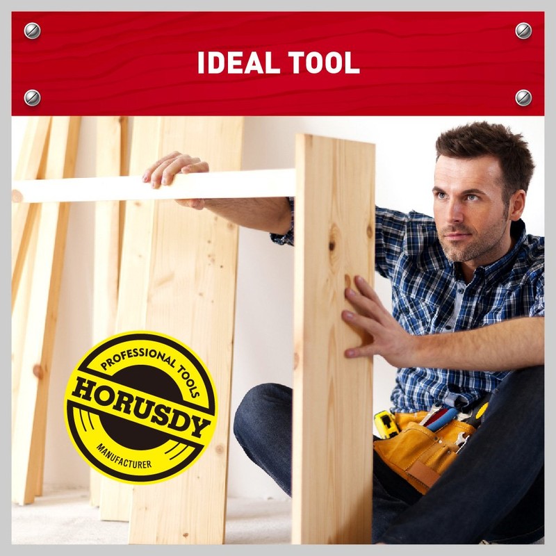 HORUSDY 4-Pieces 90° Right Angle Clamps,Right Angle Corner Holder Clamp