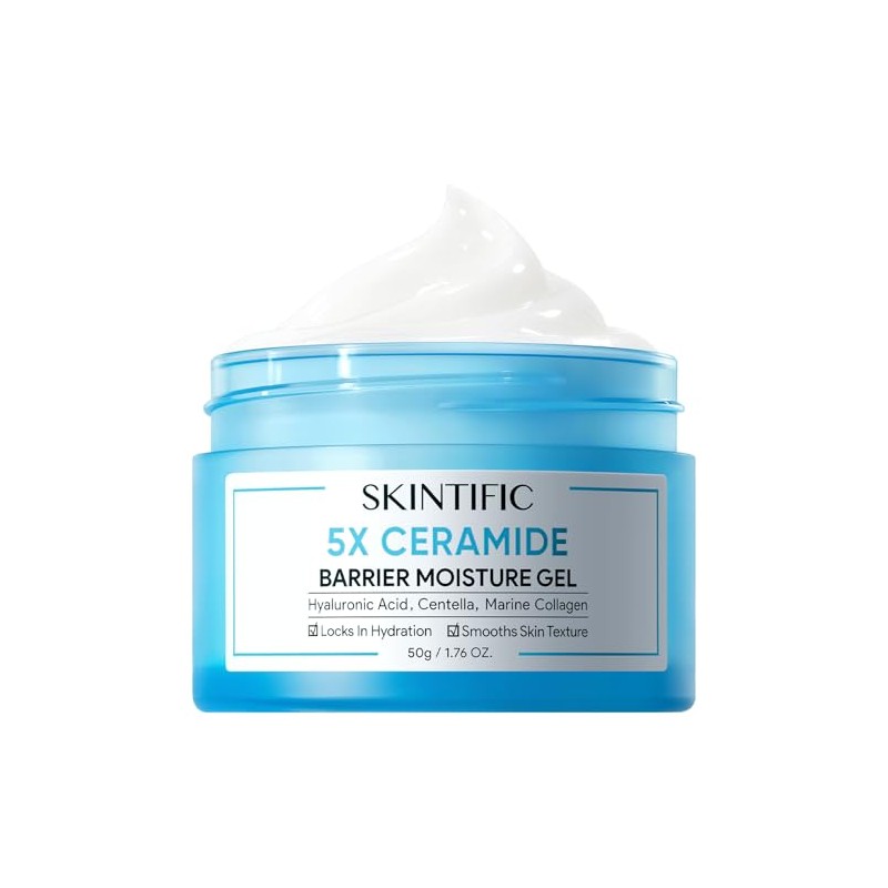 Skintific Crema Hidratante Facial con Ceramidas 5X, 50 G