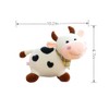 XZJMY Cow Plush Toy, 10.2" Little Cow Doll,Stuffed Animal Throw