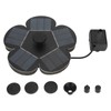 Solar Fountain Solar Powered Plum Blossom Style Fast Start Up