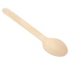 Vktech Disposable Wooden Spoon, Economical Pack of 100