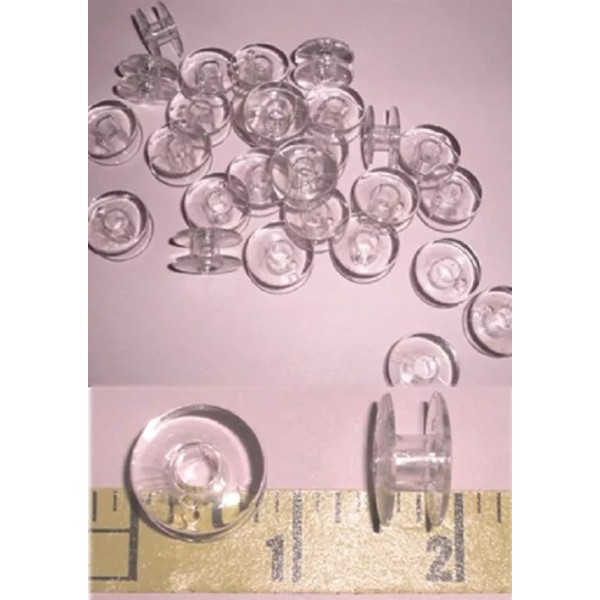 Unbranded 20 Singer Plastic Sewing Drop in Bobbins 66 Class