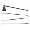 Esschert Design Iron Candle Care Set, Black, 3 Piece