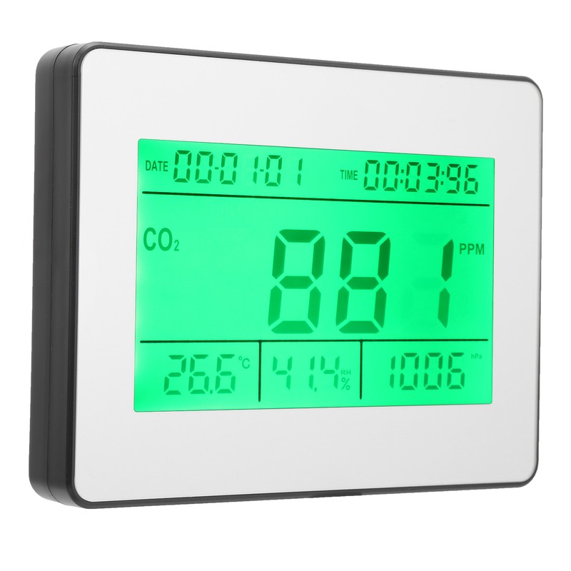 TL‑2000A Multifunctional CO2 Meter Temperature Humidity Recorder Air Quality Monitor