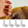 Beard Selection Ring, Sturdy 10 Pieces Hair Selection Tool, Firm