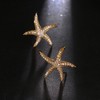 Starfish Stud Earrings - 18K Gold Plated Summer Beach Earrings