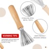 Suclain 5 Pcs Hairbrush Cleaner Tool Comb Set Mini Hairbrush